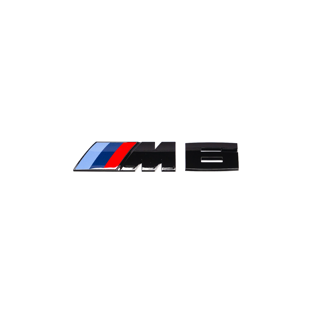 GLOSS BLACK TRUNK EMBLEM FOR BMW F06 F12 F13 M6