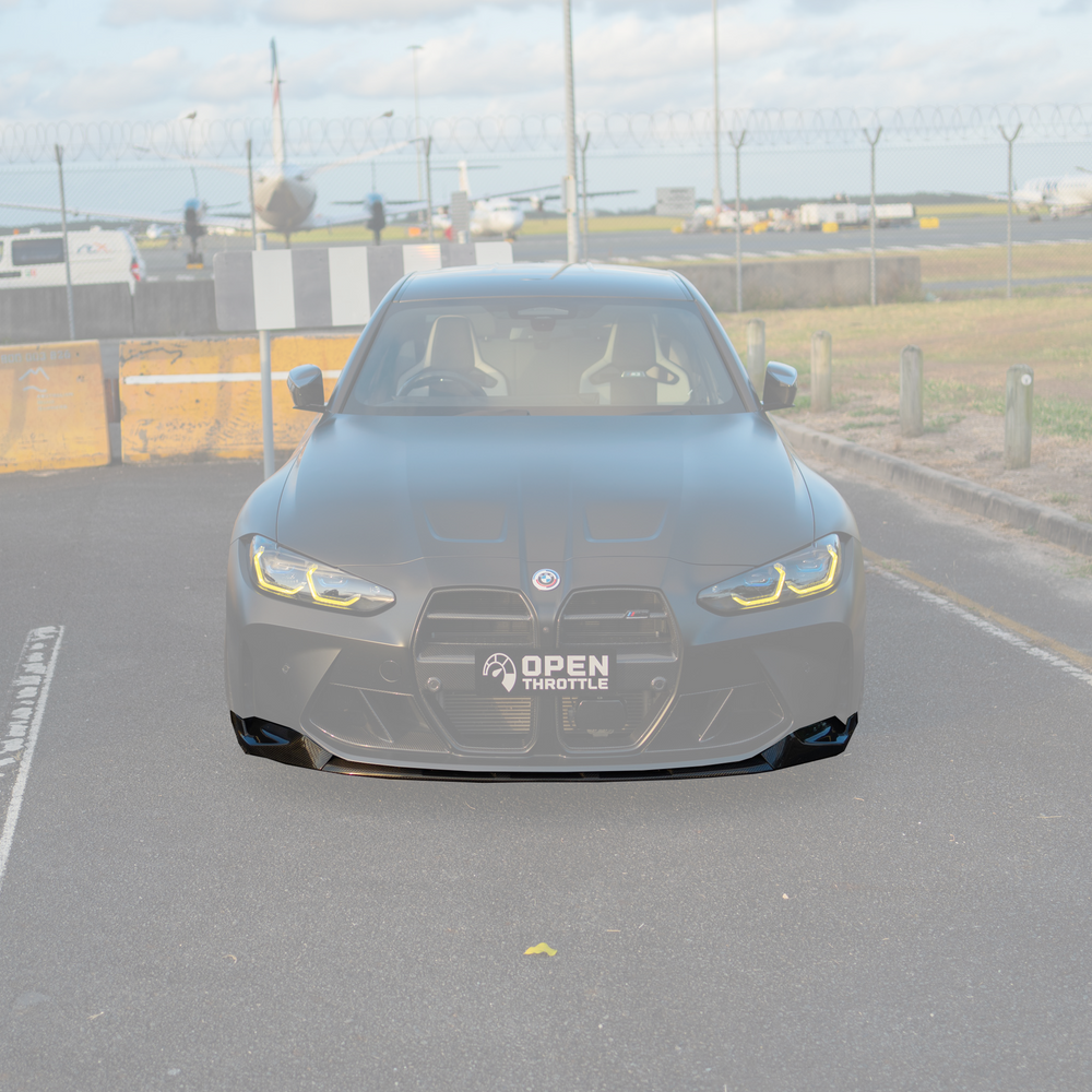 M PERFORMANCE STYLE CARBON FIBER FRONT LIP FOR BMW M3 G80 G81 / M4 G82 G83