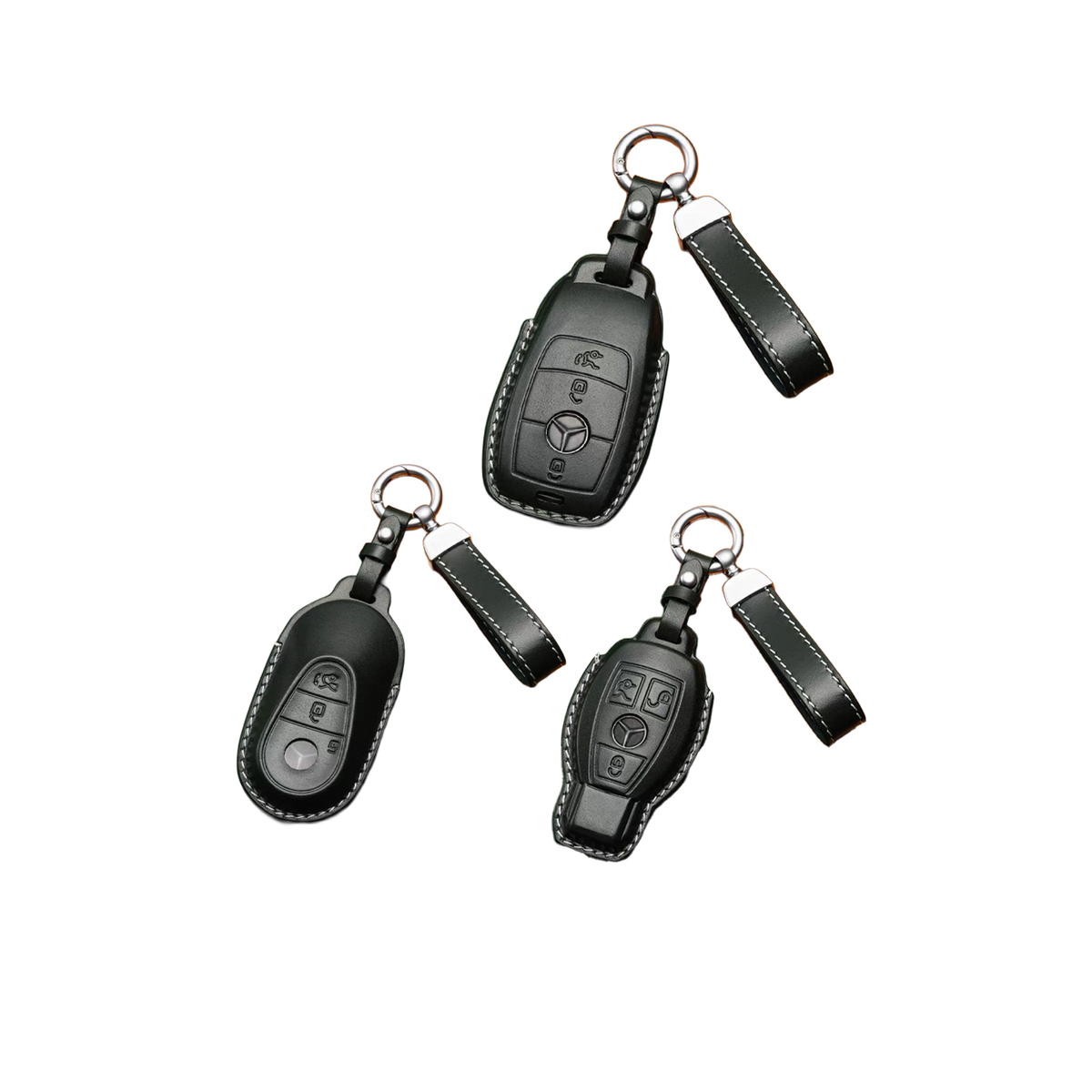 MERCEDES LEATHER KEY CASE