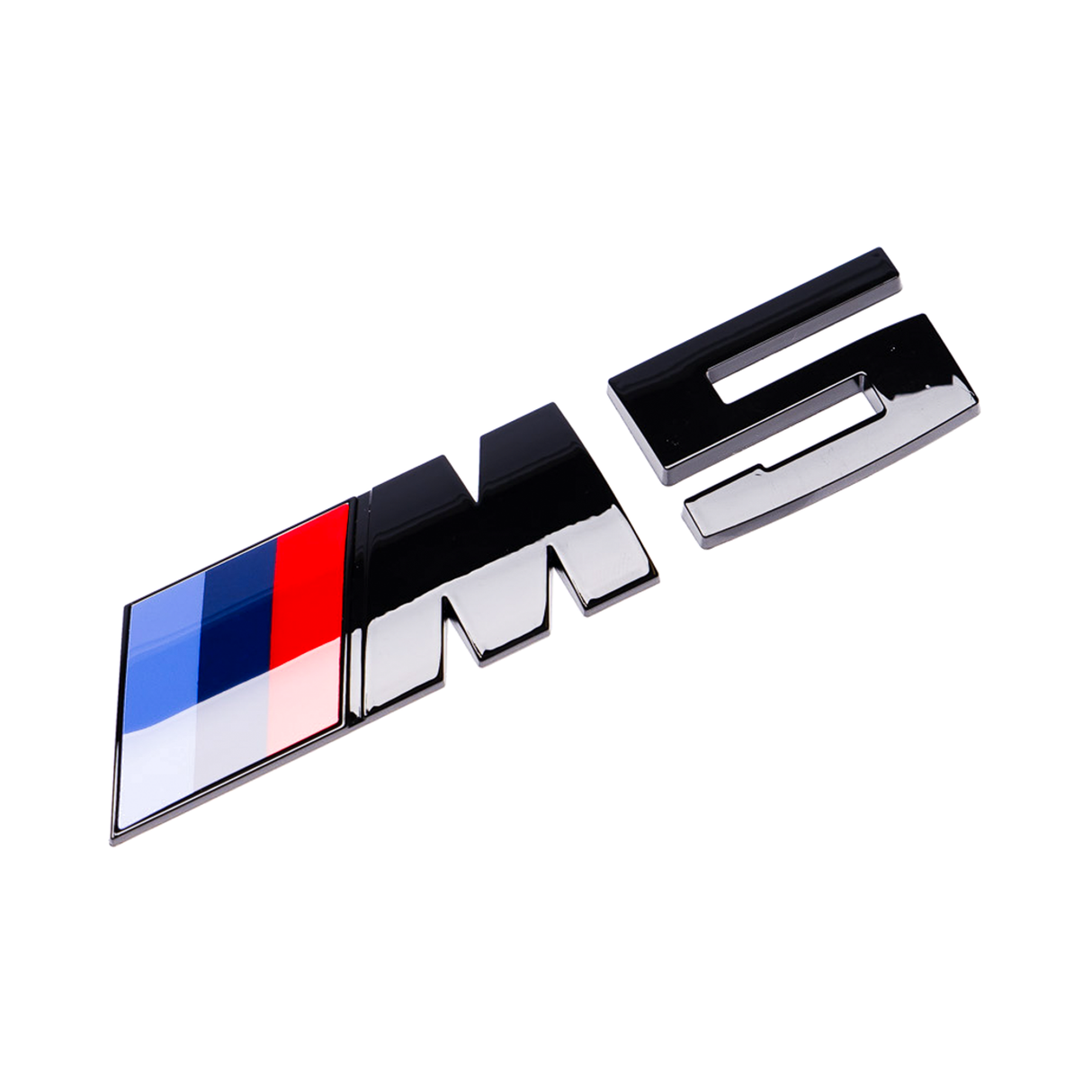 GLOSS BLACK TRUNK EMBLEM FOR BMW F10 F90 G90 M5
