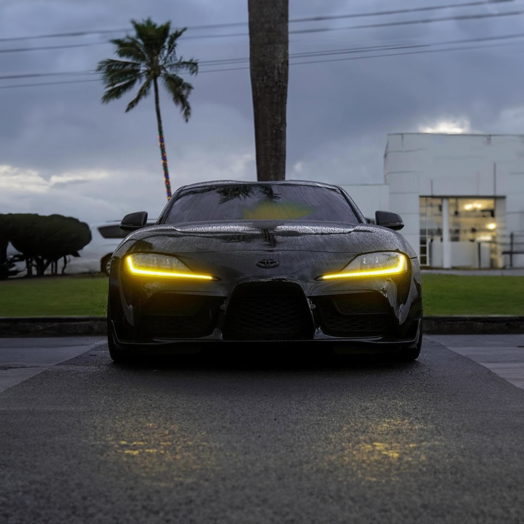 TOYOTA A90 SUPRA CSL GELBES DRL-KIT