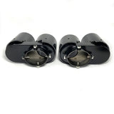 M PERFORMANCE QUAD CARBON FIBER EXHAUST TIPS FOR BMW X5 G05 X6 G06 X7 G07