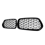 DIAMOND STYLE GLOSS BLACK GRILLE FOR BMW F39 X2