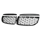 DIAMOND STYLE GLOSS BLACK GRILLE FOR BMW E90 E91 3 SERIES
