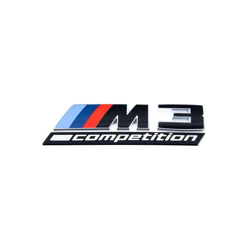 LCI M3 COMPETITION TRUNK EMBLEM FOR BMW F80 M3 G80 G81 M3