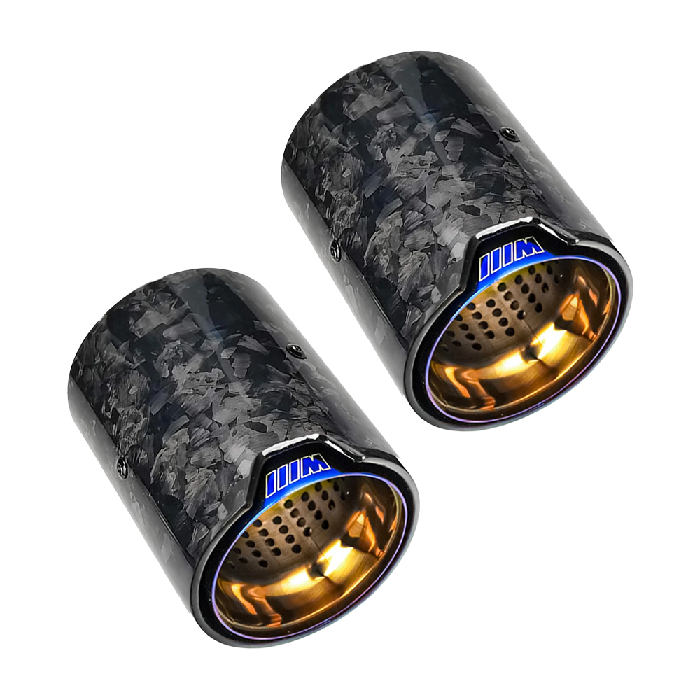 M PERFORMANCE FORGED CARBON FIBER EXHAUST TIPS FOR BMW F22 F23 M235i M240i