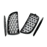 DIAMOND STYLE GLOSS BLACK GRILLE FOR BMW E90 E91 3 SERIES