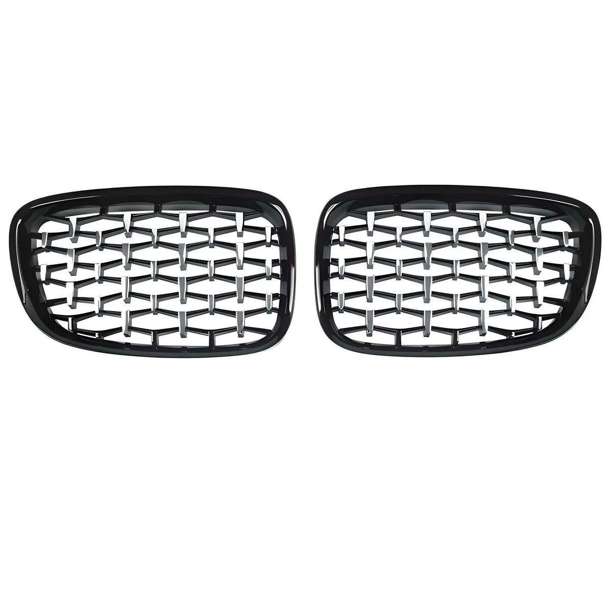DIAMOND STYLE GLOSS BLACK GRILLE FOR BMW F07 5 SERIES GT