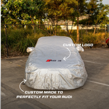 CUSTOM WATERPROOF OUTDOOR CAR COVER FOR AUDI