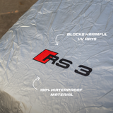CUSTOM WATERPROOF OUTDOOR CAR COVER FOR AUDI
