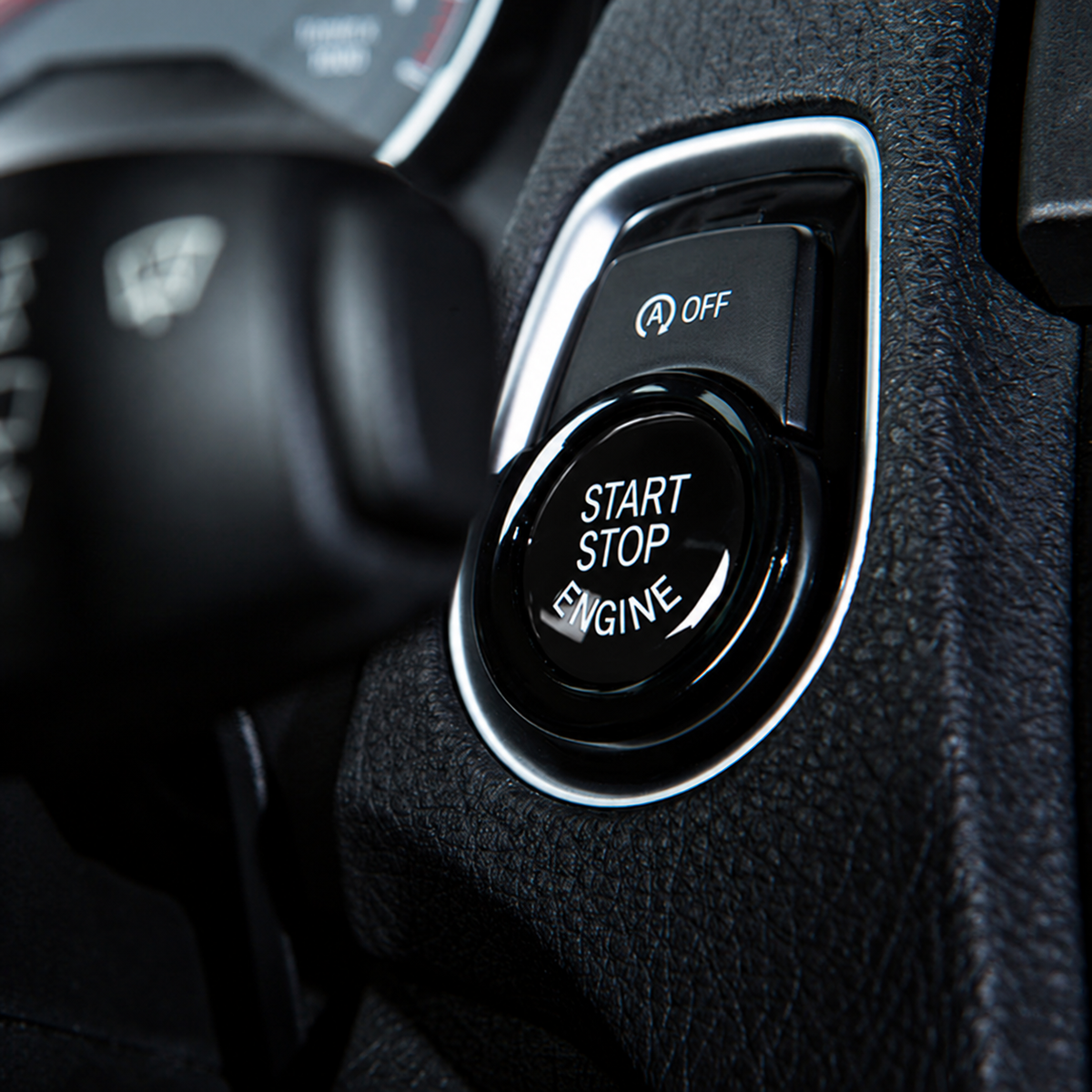 Black Stop/Start Button For Bmw F30/F31/F35 3 Series F32/F33/F36 4 Series