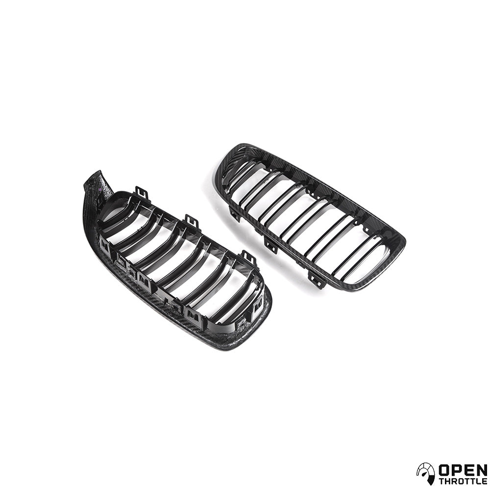 M PERFORMANCE STYLE DRY CARBON FIBRE GRILLE FOR BMW F80 M3 / F82 M4 / F30 3 SERIES / F32 4 SERIES