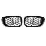 DIAMOND STYLE GLOSS BLACK GRILLE FOR BMW E46 3 SERIES