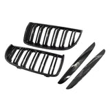 M PERFORMANCE STYLE GLOSS BLACK GRILLE FOR BMW E90 E91 3 SERIES