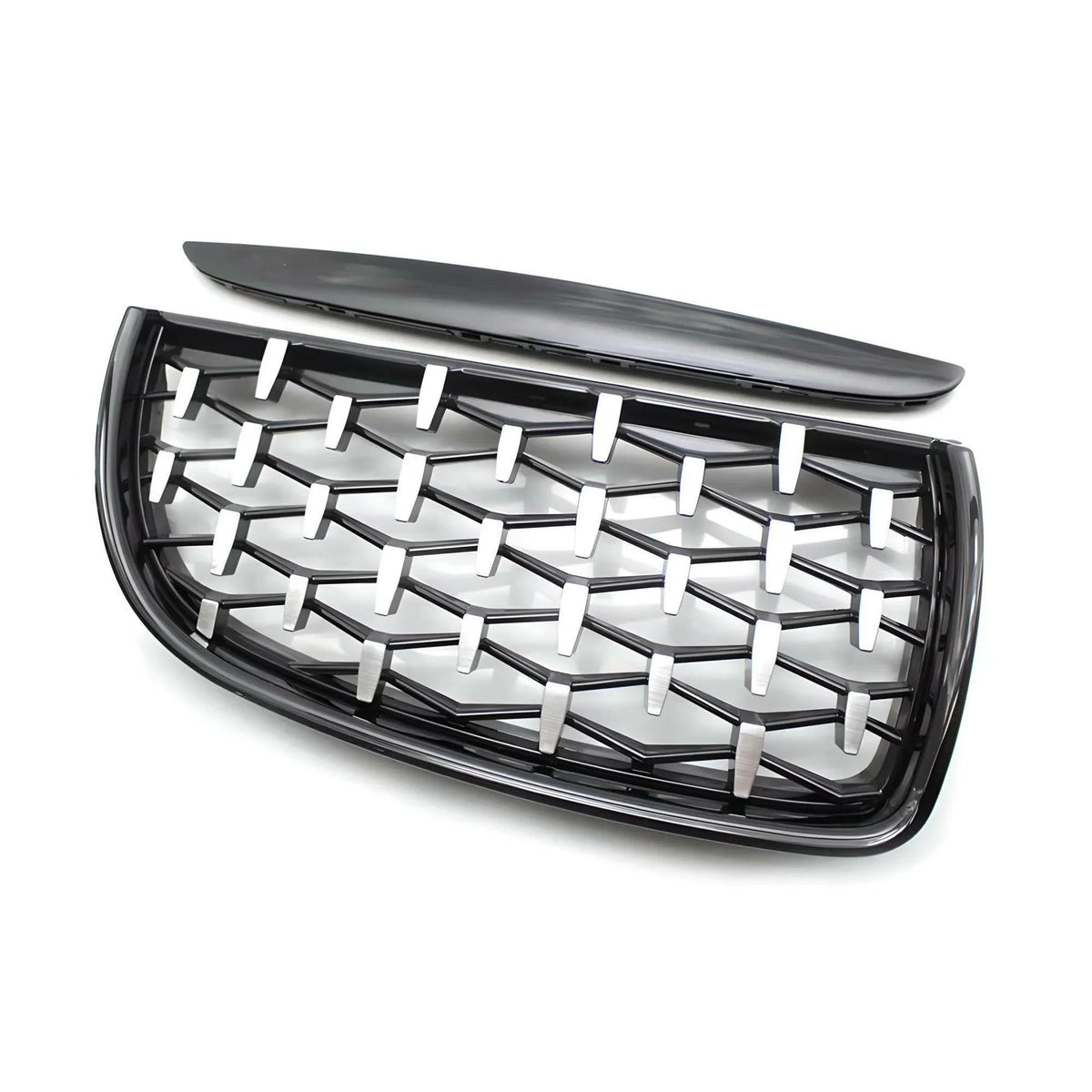 DIAMOND STYLE GLOSS BLACK GRILLE FOR BMW E90 E91 3 SERIES