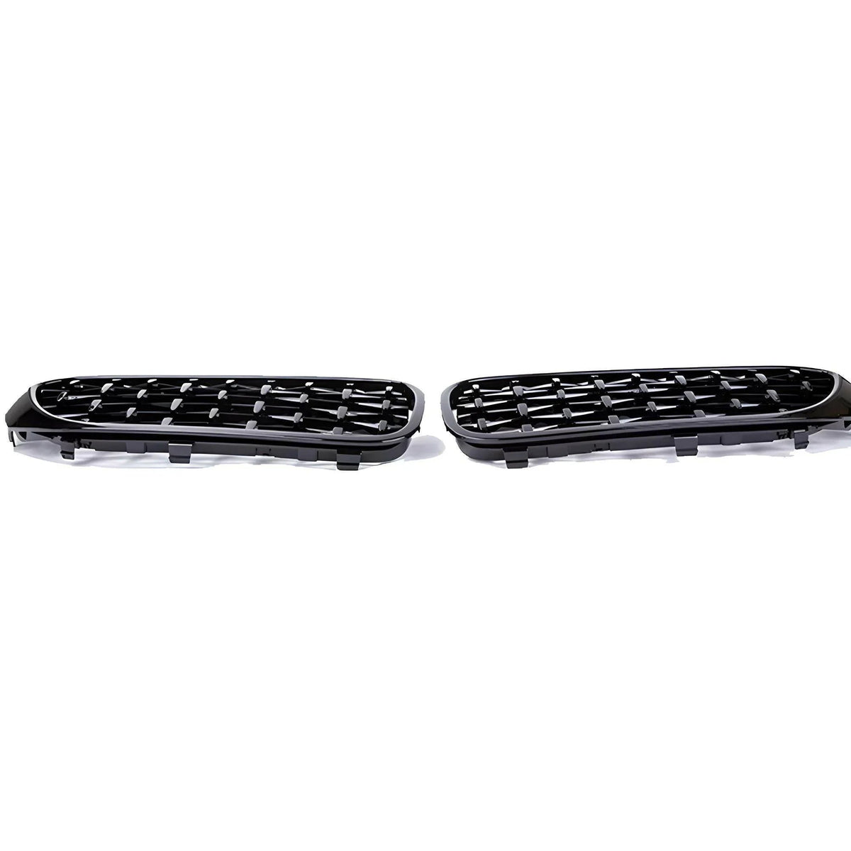 DIAMOND STYLE GLOSS BLACK GRILLE FOR BMW G30 G31 G38 5 SERIES