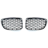 DIAMOND STYLE GLOSS BLACK GRILLE FOR BMW F07 5 SERIES GT