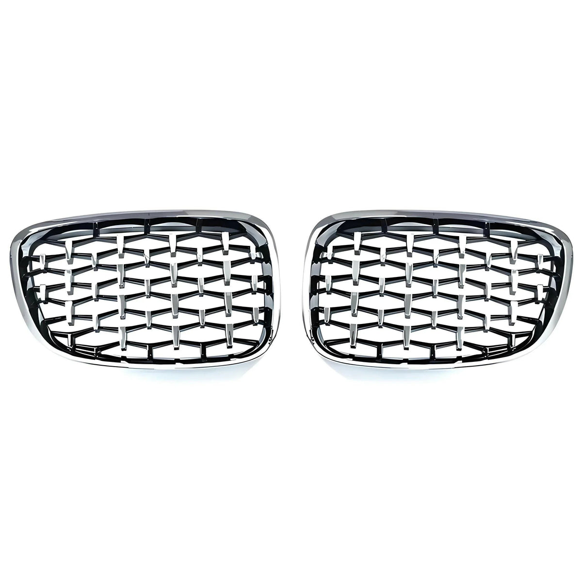 DIAMOND STYLE GLOSS BLACK GRILLE FOR BMW F07 5 SERIES GT