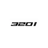 GLOSS BLACK TRUNK EMBLEM FOR BMW F30 3 SERIES