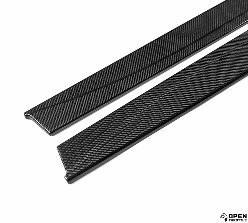 M PERFORMANCE STYLE CARBON FIBER SIDE SKIRTS FOR BMW F80 M3 / F82 M4