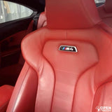 ILLUMINATED SEAT EMBLEM FOR F80 M3 / F82 M4