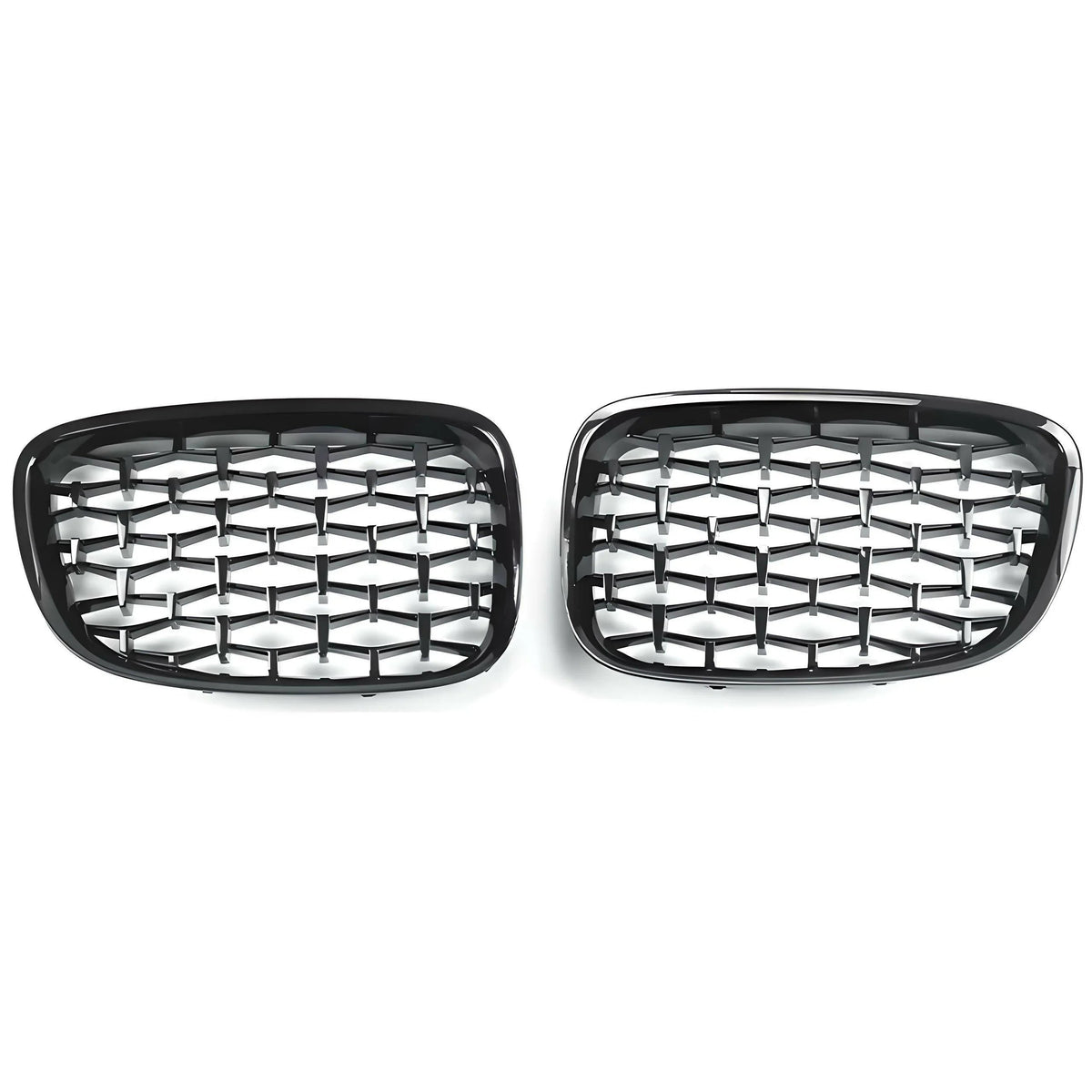 DIAMOND STYLE GLOSS BLACK GRILLE FOR BMW F07 5 SERIES GT