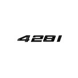 GLOSS BLACK TRUNK EMBLEM FOR BMW F32 4 SERIES