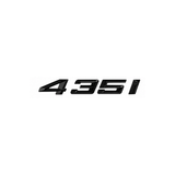 GLOSS BLACK TRUNK EMBLEM FOR BMW F32 4 SERIES