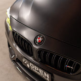 BMW EMBLEM BADGE - RED & GREY
