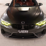 BMW 50. JUBILÄUMS-EMBLEM-ABZEICHEN - VOLLSCHWARZ