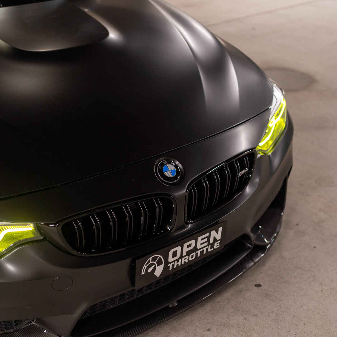 BMW EMBLEM BADGE - BLUE & GREY