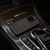 MERCEDES AMG MAGSAFE ALCANTARA IPHONE CASE