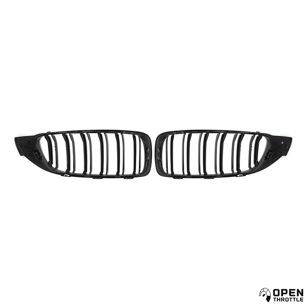 M PERFORMANCE STYLE DRY CARBON FIBRE GRILLE FOR BMW F80 M3 / F82 M4 / F30 3 SERIES / F32 4 SERIES