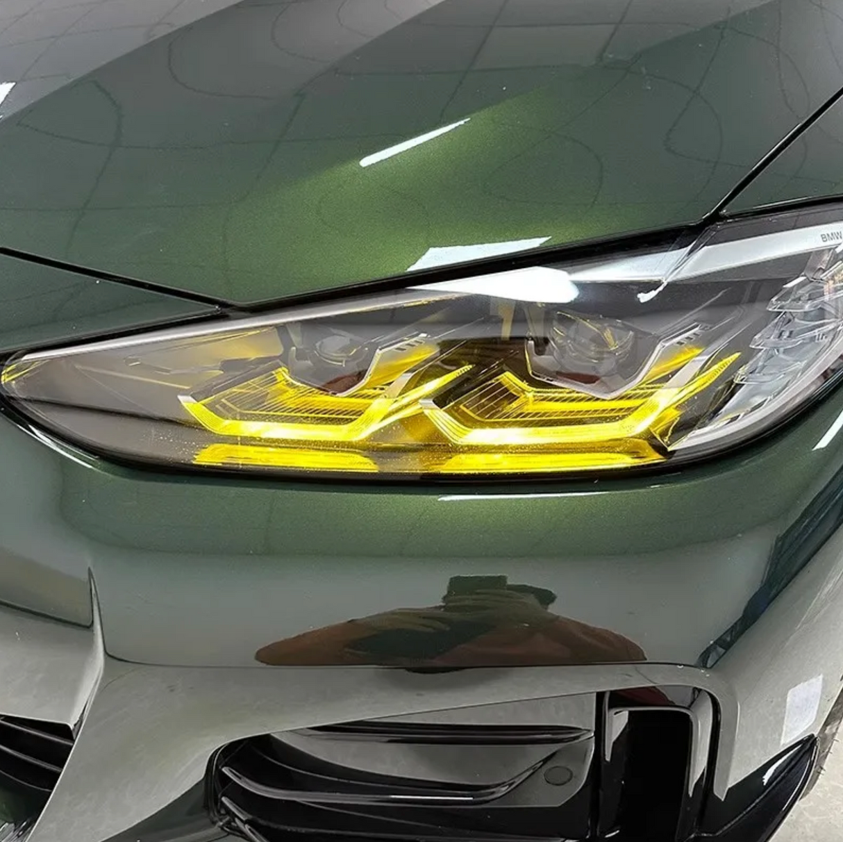 BMW G22 4 SERIES CSL YELLOW DRL KIT