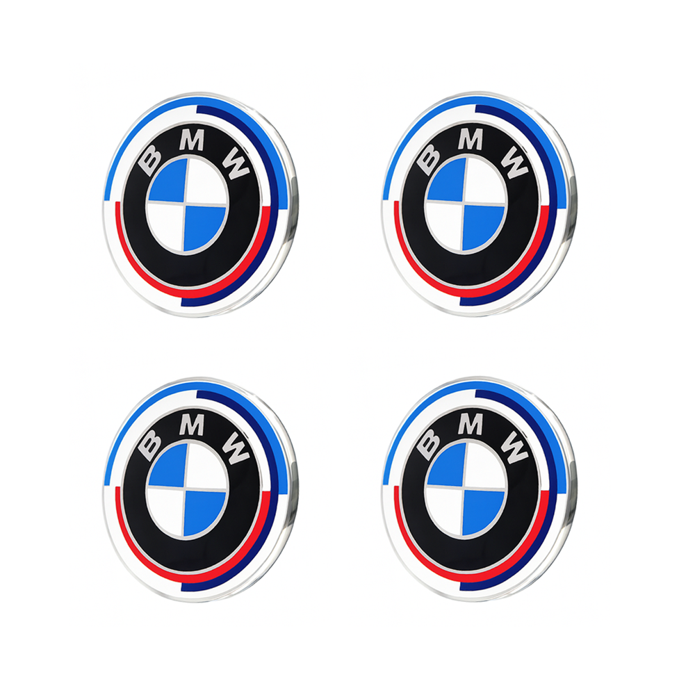 BMW 50TH ANNIVERSARY EMBLEM BADGE