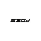 GLOSS BLACK TRUNK EMBLEM FOR BMW F10 F11 G30 G31 5 SERIES