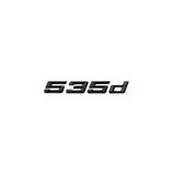 GLOSS BLACK TRUNK EMBLEM FOR BMW F10 F11 G30 G31 5 SERIES