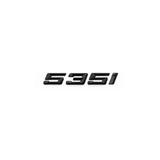 GLOSS BLACK TRUNK EMBLEM FOR BMW F10 F11 G30 G31 5 SERIES