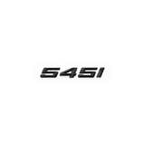 GLOSS BLACK TRUNK EMBLEM FOR BMW F10 F11 G30 G31 5 SERIES