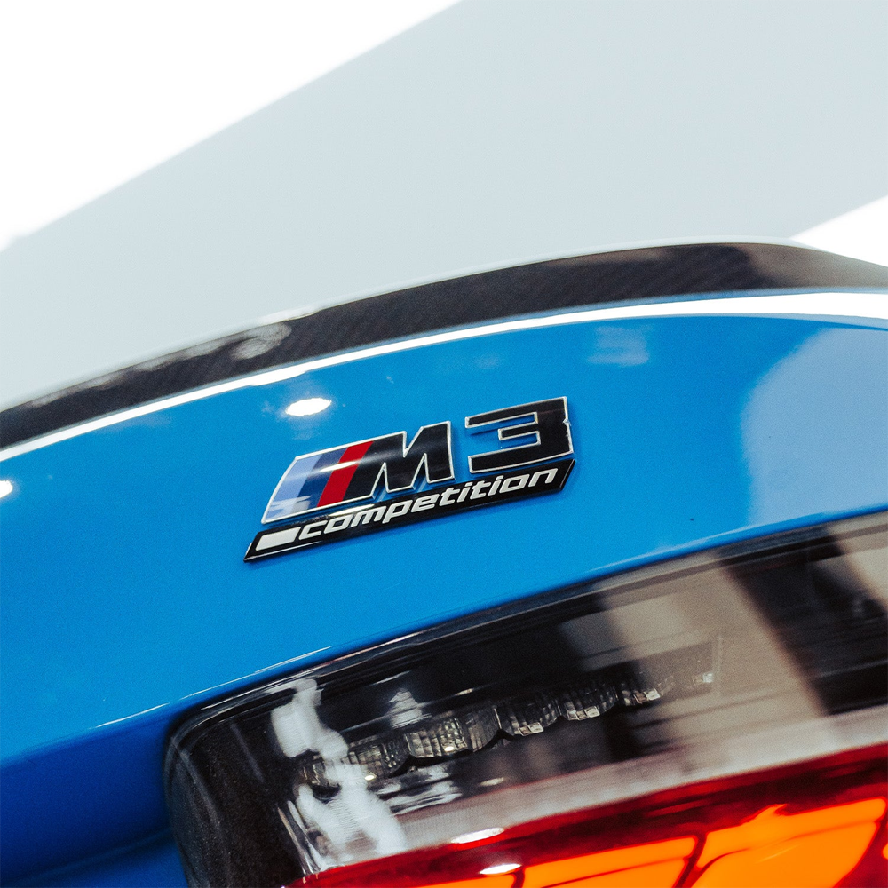 LCI M3 COMPETITION TRUNK EMBLEM FOR BMW F80 M3 G80 G81 M3