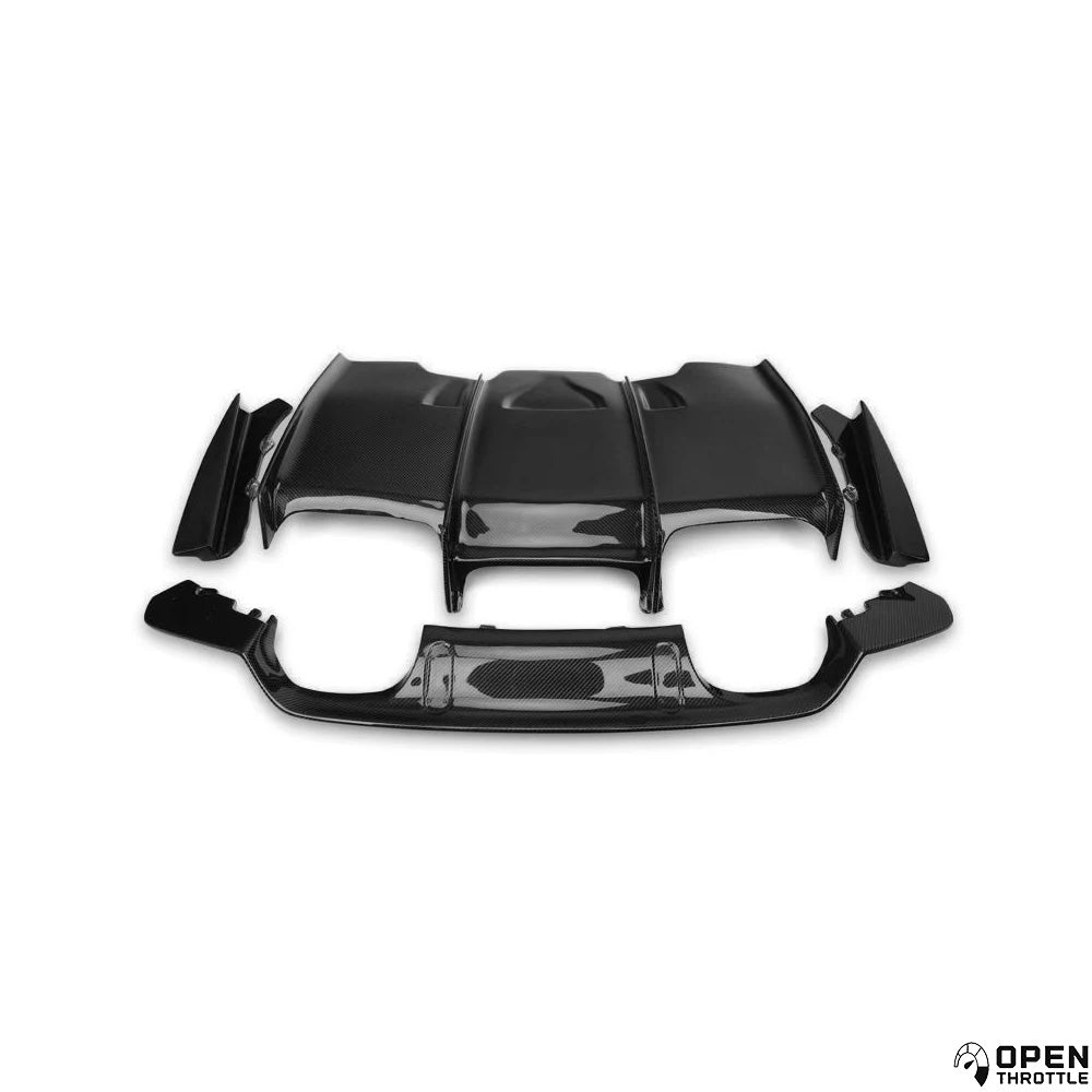 PSM STYLE CARBON FIBRE DIFFUSER FOR BMW M3 F80 / M4 F82