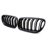M PERFORMANCE STYLE GLOSS BLACK GRILLE FOR BMW E90 E91 3 SERIES