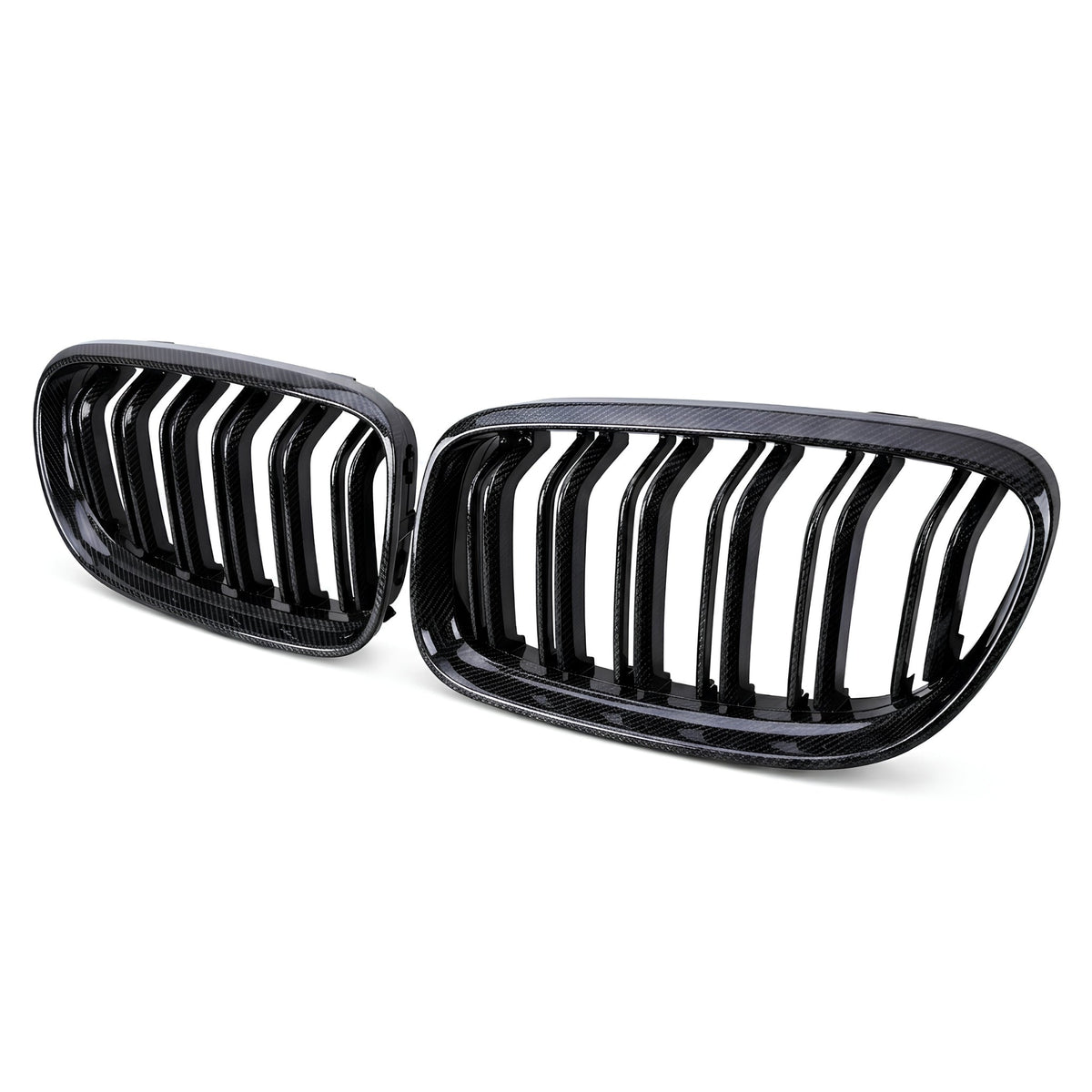 M PERFORMANCE STYLE GLOSS BLACK GRILLE FOR BMW E90 E91 3 SERIES