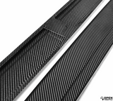 M PERFORMANCE STYLE CARBON FIBER SIDE SKIRTS FOR BMW F80 M3 / F82 M4