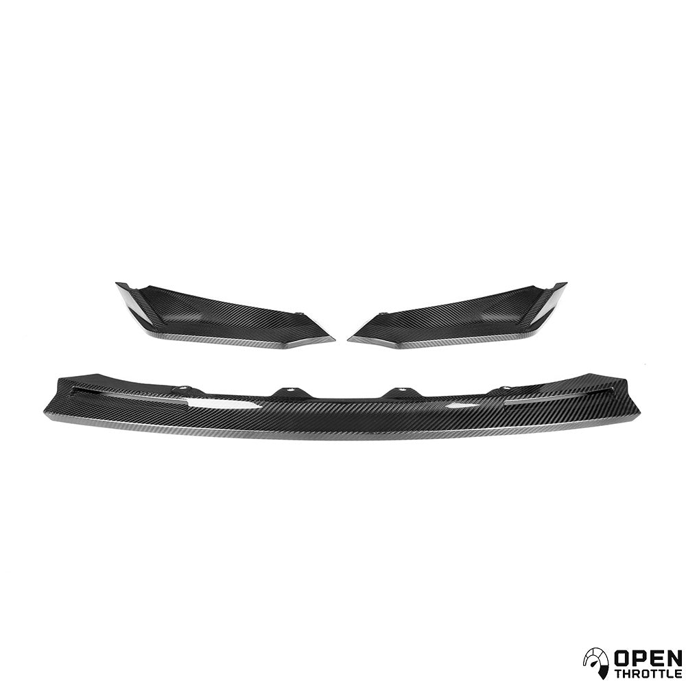 V STYLE CARBON FIBER FRONT LIP FOR BMW M3 G80 G81 / M4 G82 G83