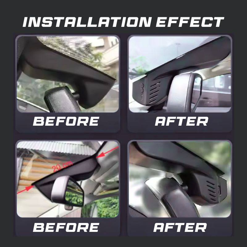 INTEGRATED 4K DASH CAM FOR BMW F48 X1 / F20 M135i / G30 5 SERIES