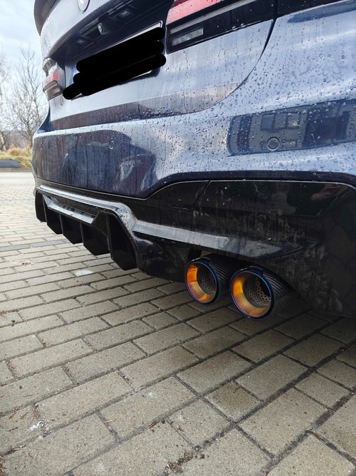 M PERFORMANCE CARBON FIBER EXHAUST TIPS FOR BMW G30 G31 G38 525i 528i 530i 535i 540i