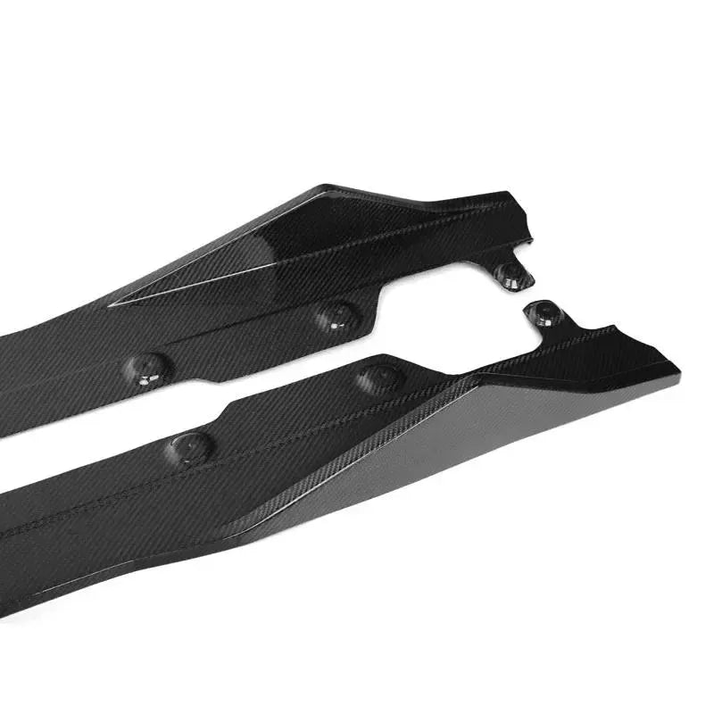 AC STYLE CARBON FIBRE SIDE SKIRTS FOR BMW G42 2 SERIES