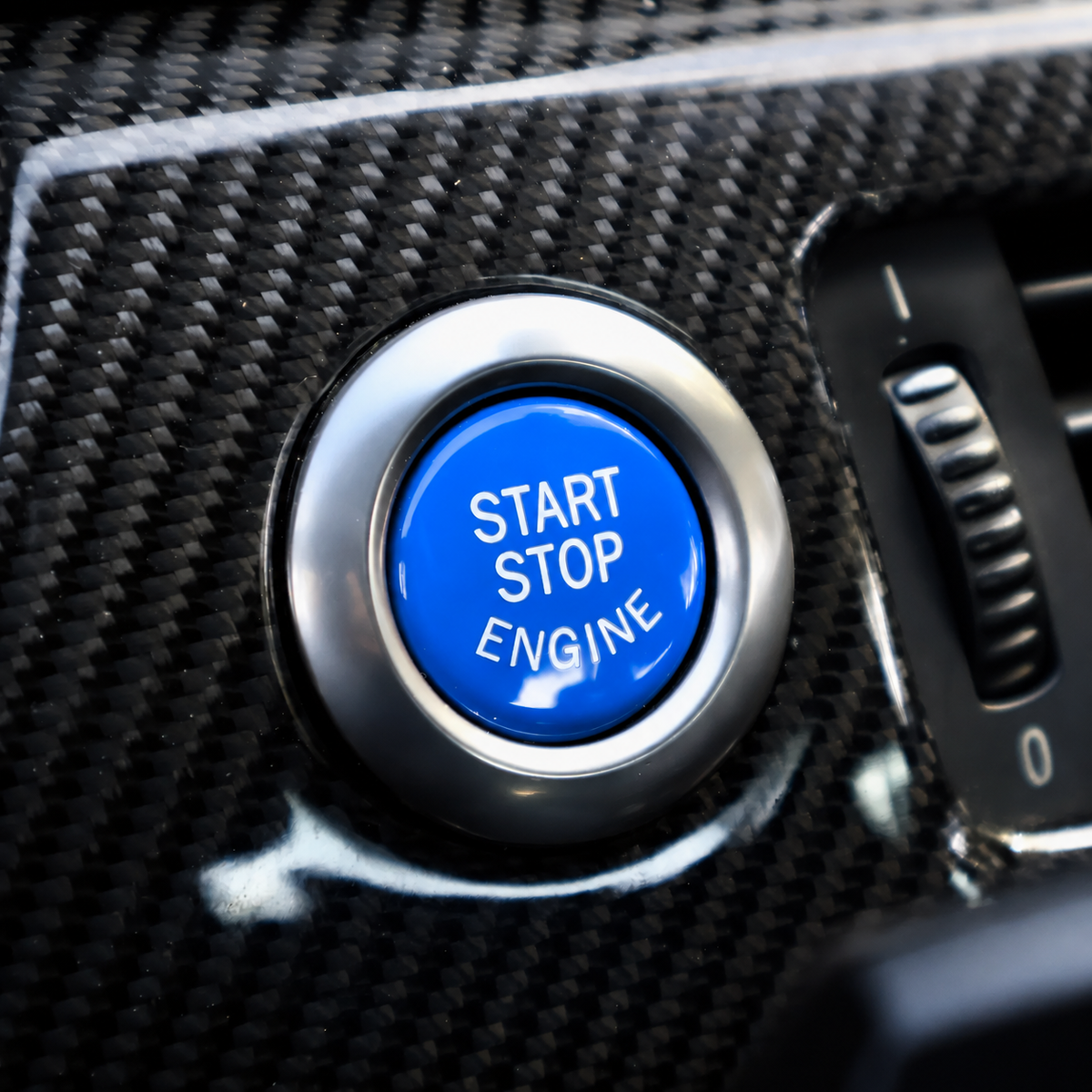 Blue Stop/Start Button For Bmw E89 Z4