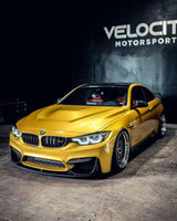 CARBON FIBER FRONT UPPER SPLITTERS FOR BMW F80 M3 F82 F83 M4